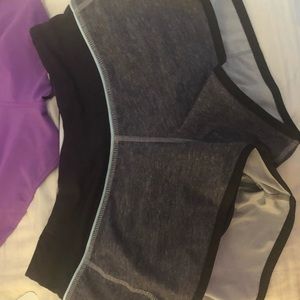 Gray Lululemon Speed Shorts 2.5 in Inseam